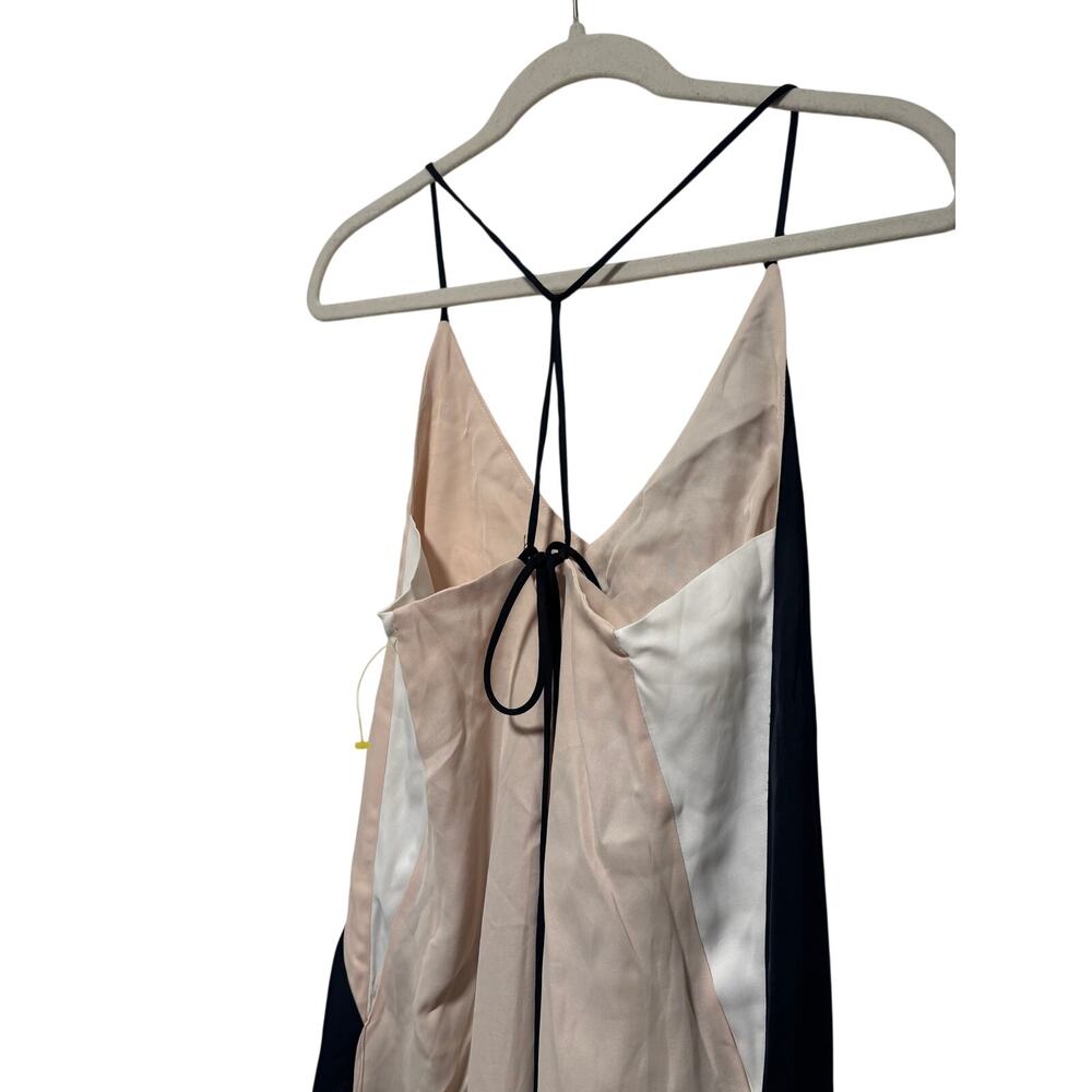 Zara Satin Slip Dress with Tie Back XS - Picture 9 of 10